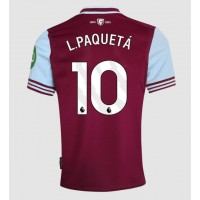 Maglia Calcio West Ham United Lucas Paqueta #10 Prima Divisa 2024-25 Manica Corta